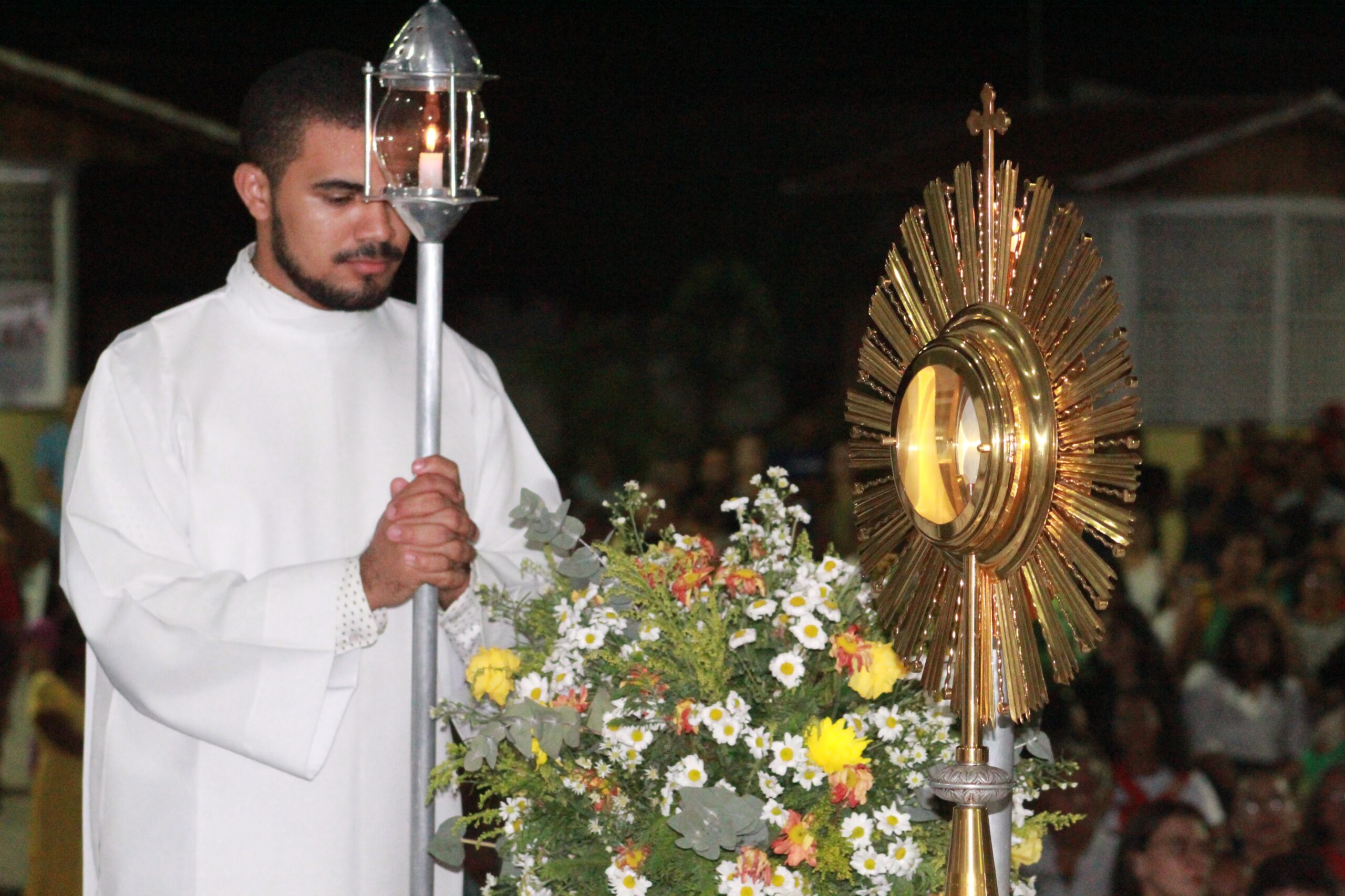 Celebração de Corpus Christi em Capitão de Campos, em 2023. (Foto: Ryan Andrade)